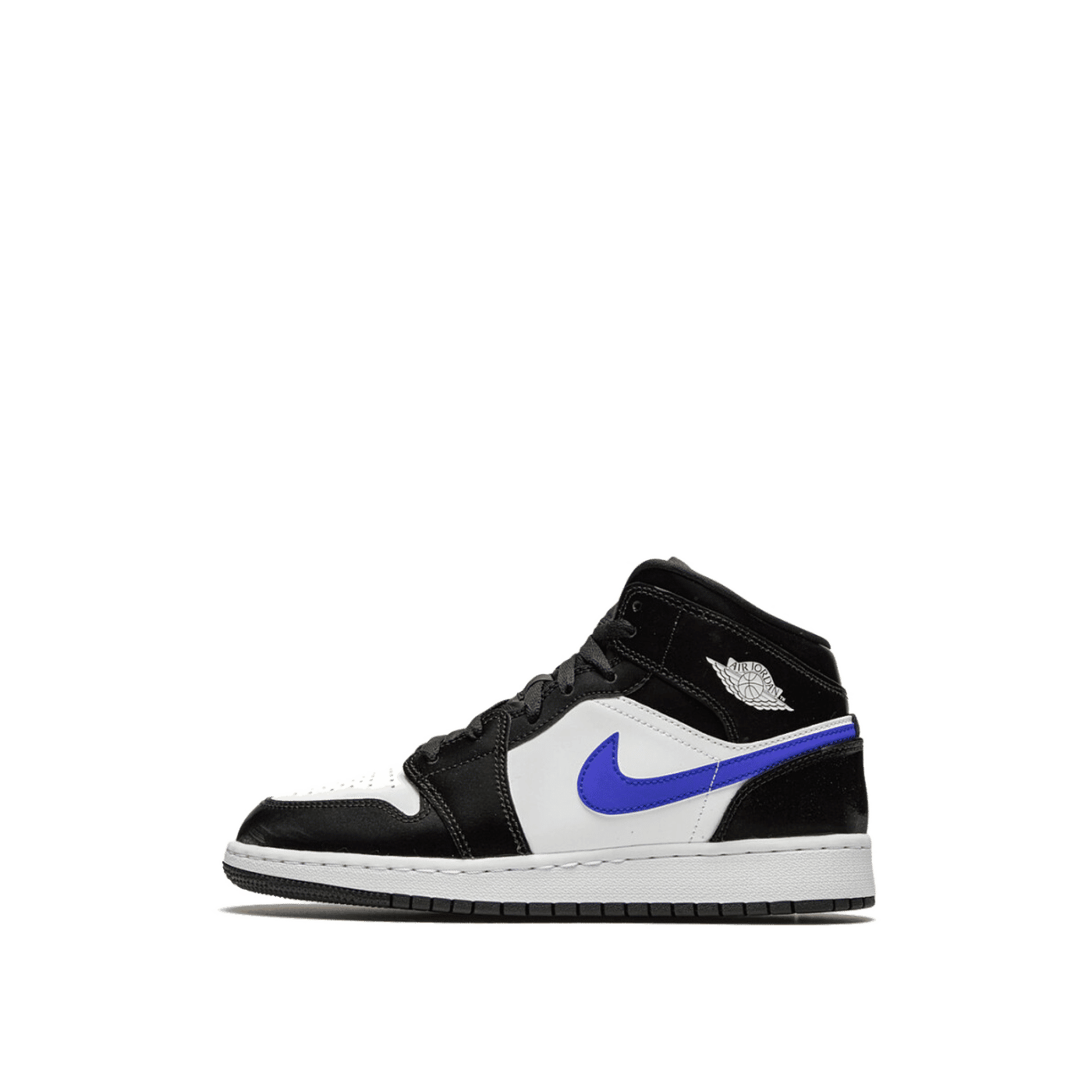 Air Jordan 1 Mid GS "Black Racer Blue White" | 554725-084