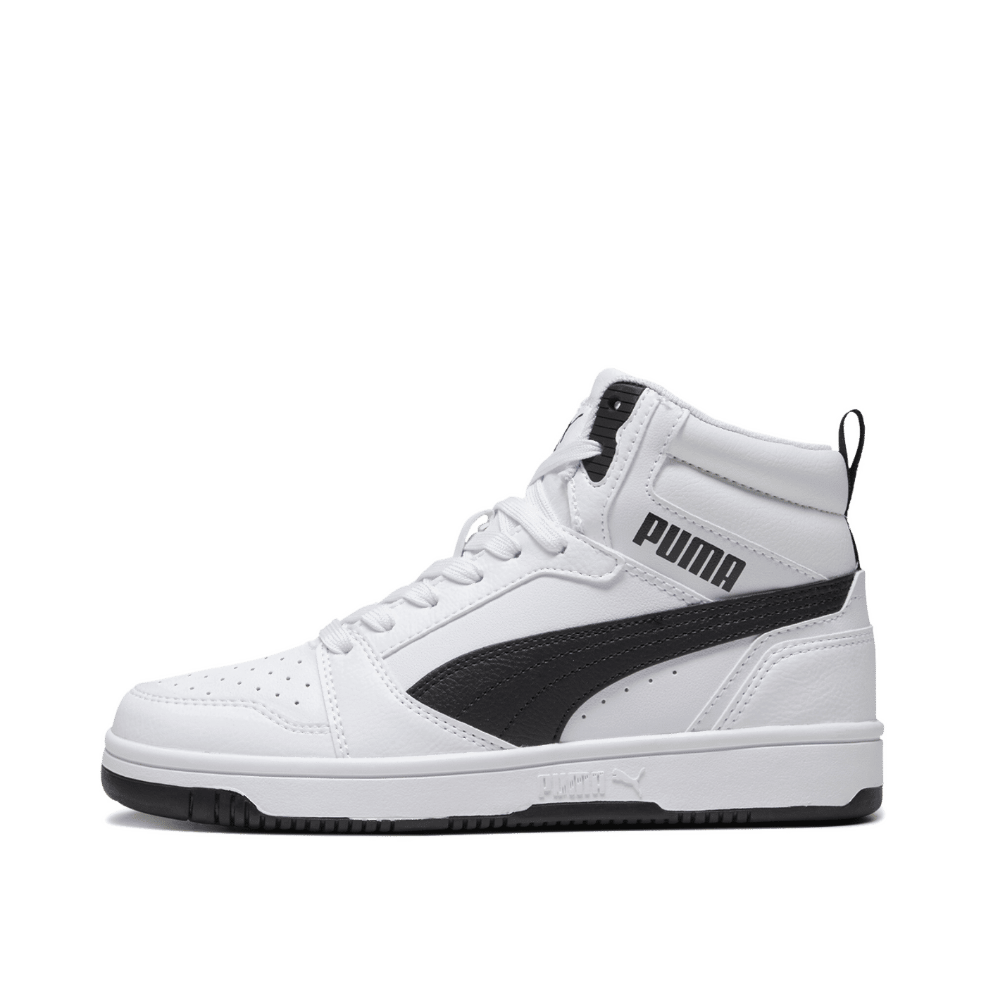 PUMA Rebound V6 Mid "White/Black" | 393831-02