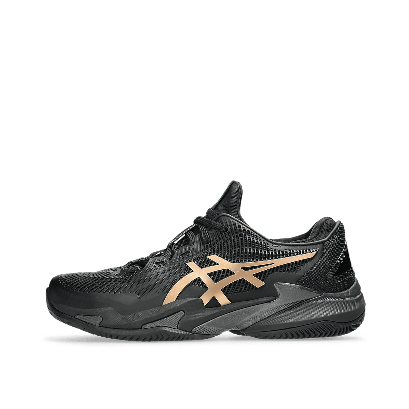 ASICS Court FF 3 Novak "Black/Prism Gold" | 1041A537-960