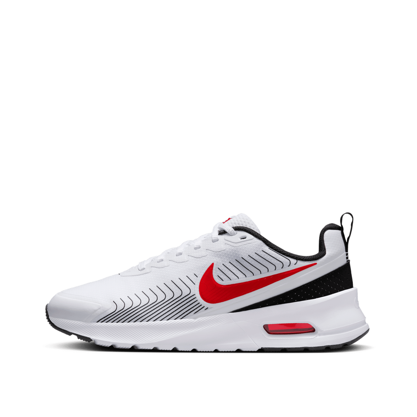 Nike Air Max Nuaxis "White Black University Red" | FD4329-104