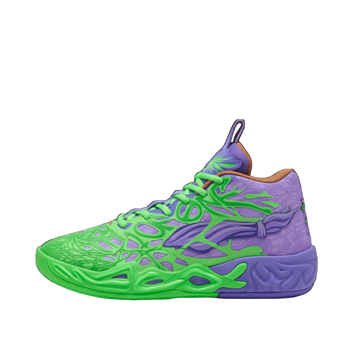 PUMA HOOPS x TMNT MB.04 RD "Green Pes/Red/Dark Amethyst" | 312055-01