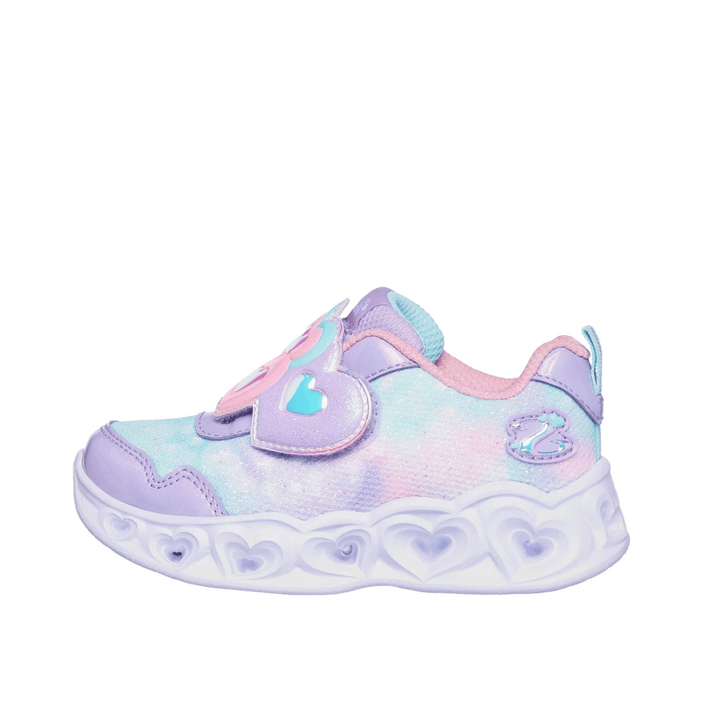Skechers Heart Lights - Lovin Reflection "Lavender/Light Pink" | 302693NLVLP