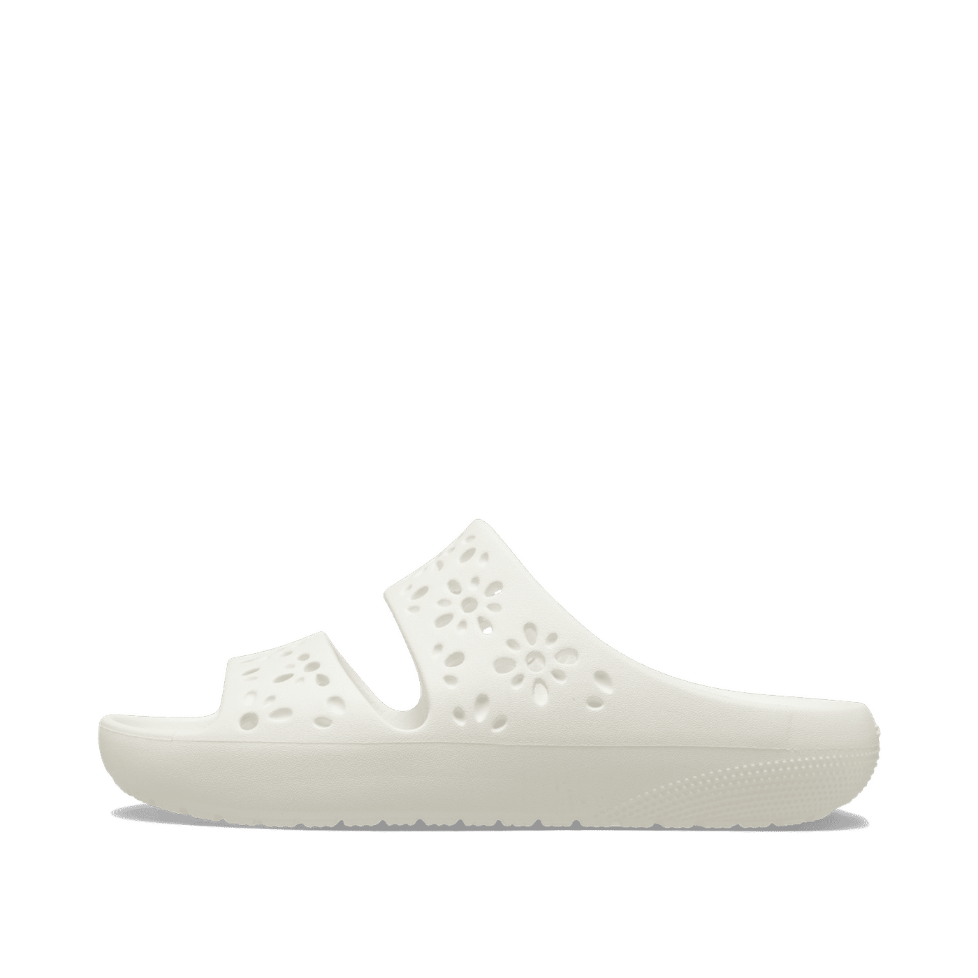 Crocs Classic Floral Cutout "Chalk" | 2109660WV