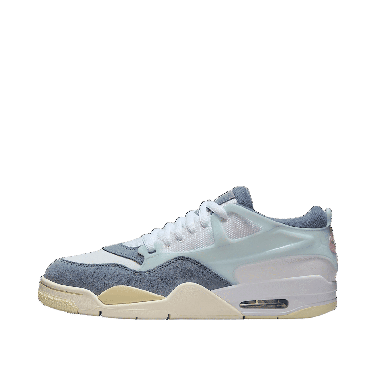 Air Jordan 4 RM "White/Prism Pink-Diffused Blue" | FQ7939-101