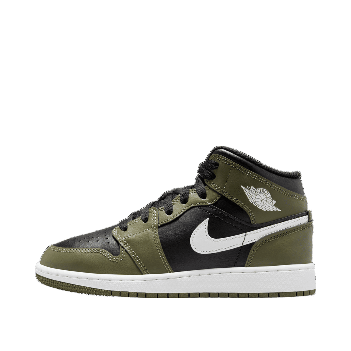 Air Jordan 1 Mid (GS) "Green" | DQ8423-092