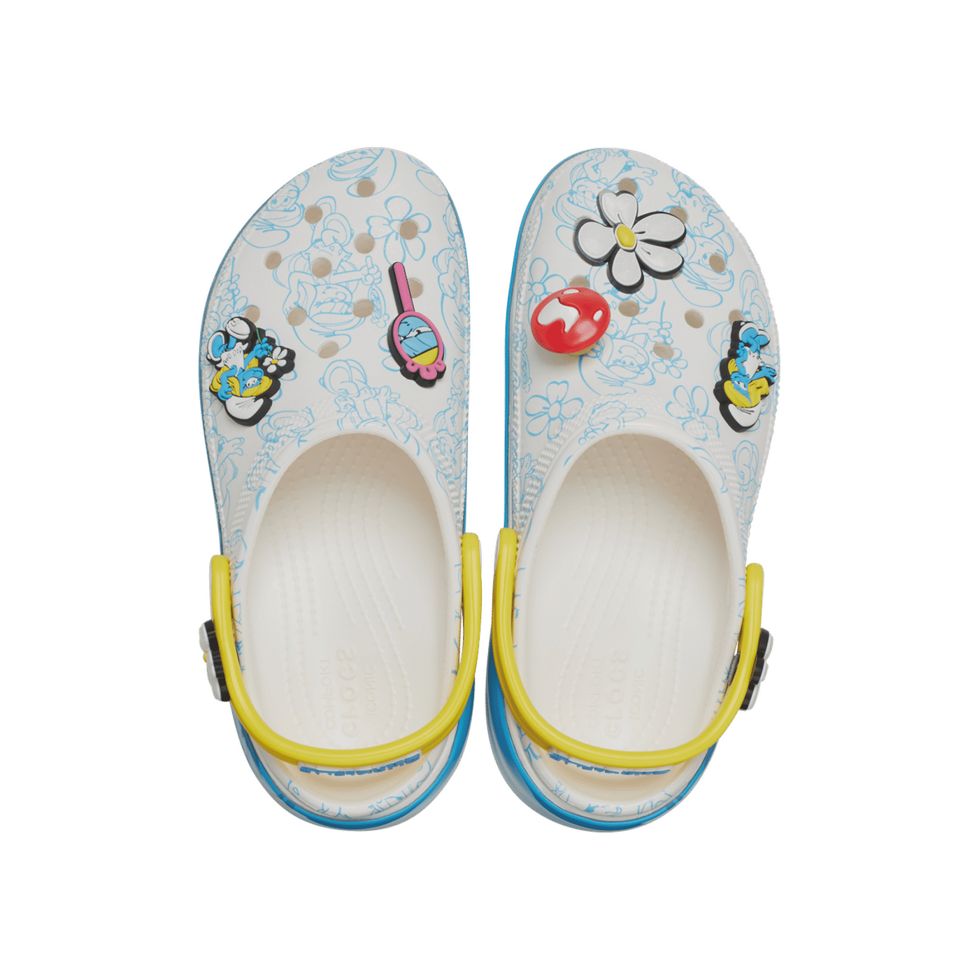 Crocs Smurfs Platform Clog "Multi" | 21082290H