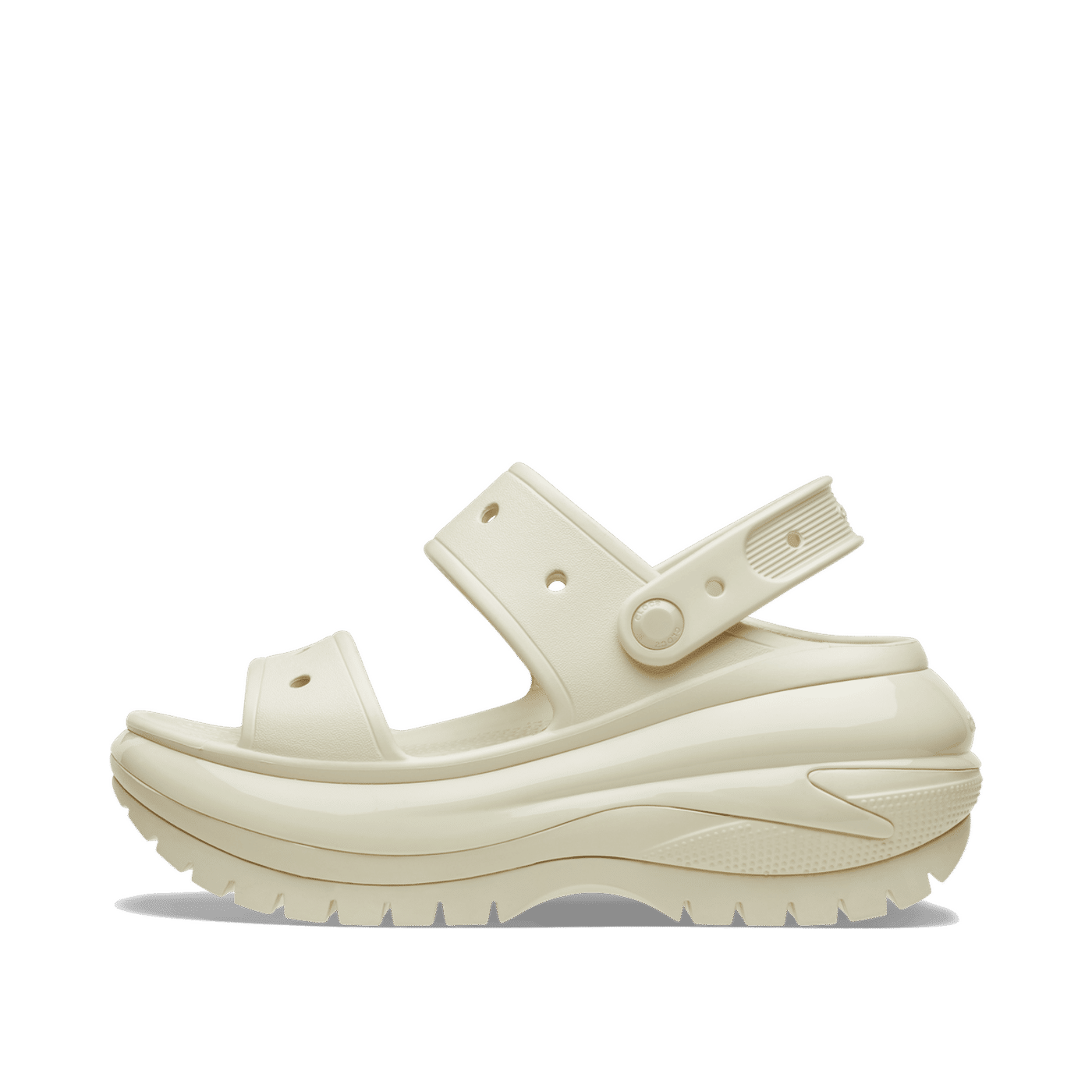 Crocs Mega Crush Sandals "Bone" | 2079892Y2