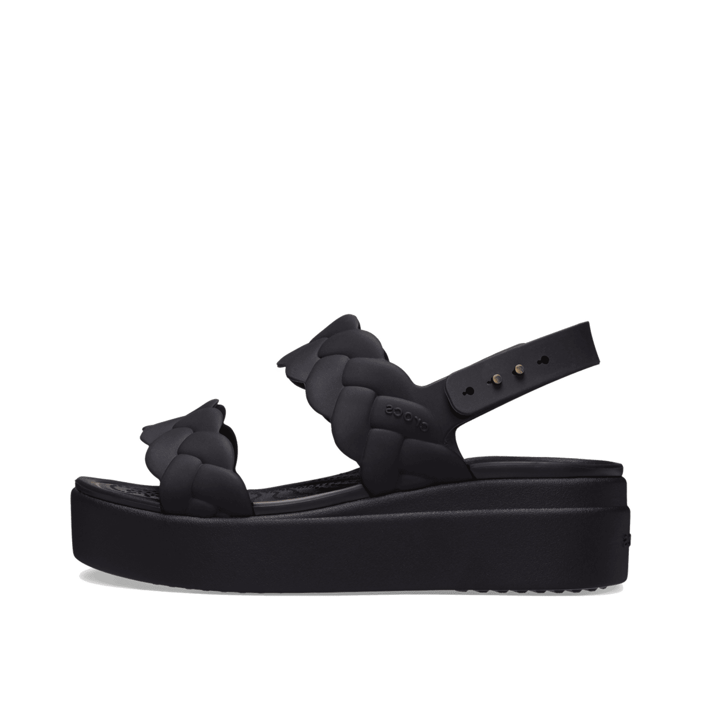 Crocs Brooklyn Woven Low "Black/Black" | 209977060