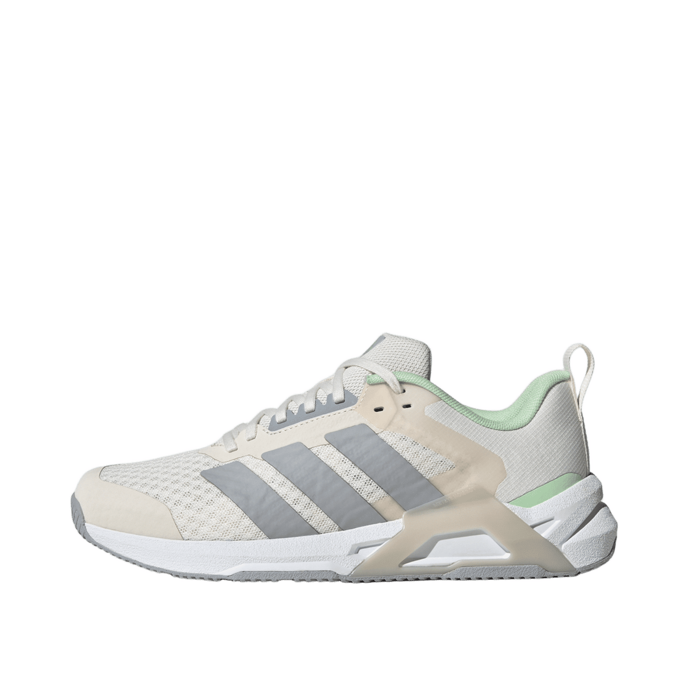 Adidas Dropset Control "Chalk White / Halo Silver / Lime Burst" | JS3123