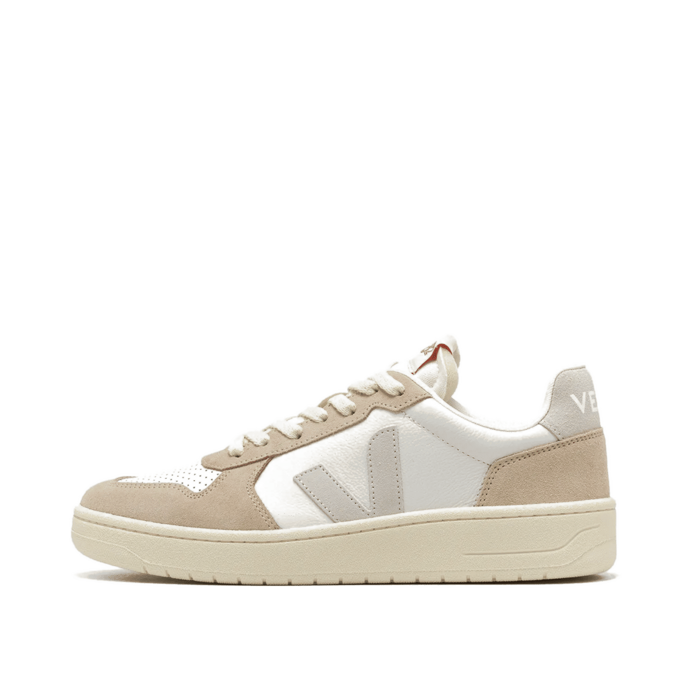 Veja V-82 Leather Wmns "Ex-White Natural Almond" | VE3320756A