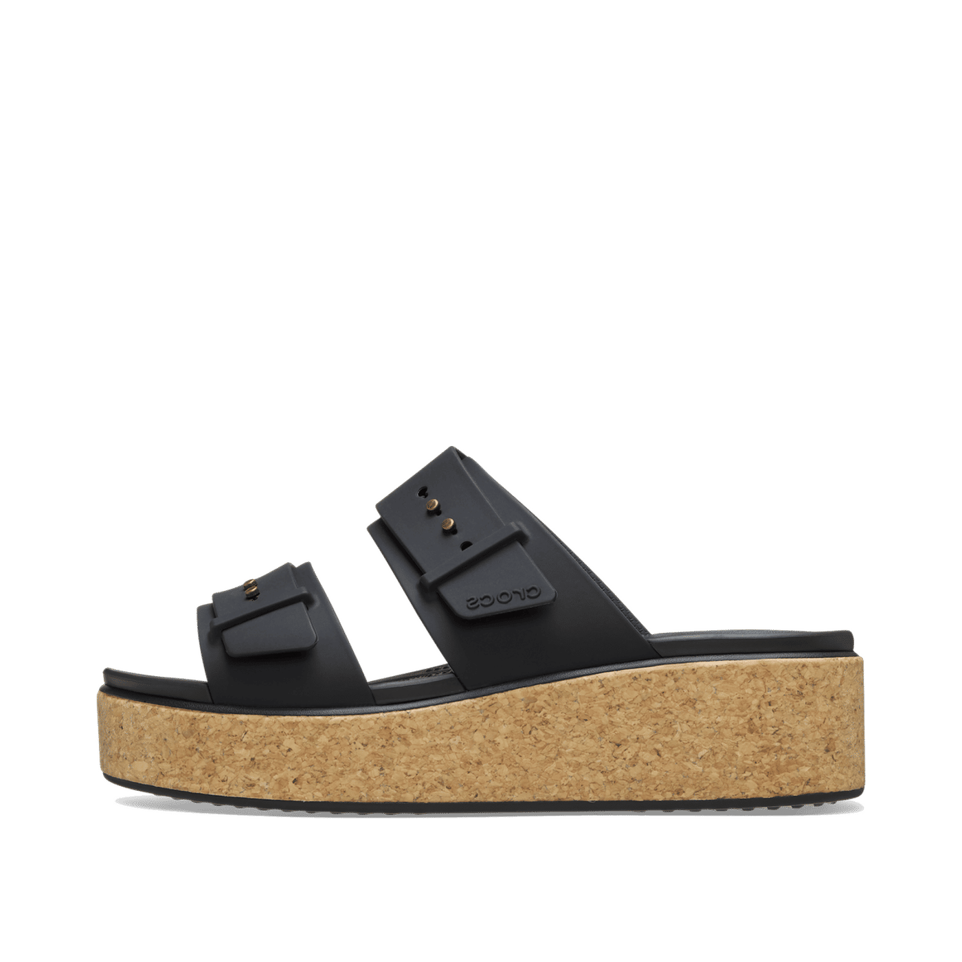 Crocs Brooklyn Cork Buckle "Black" | 211252001