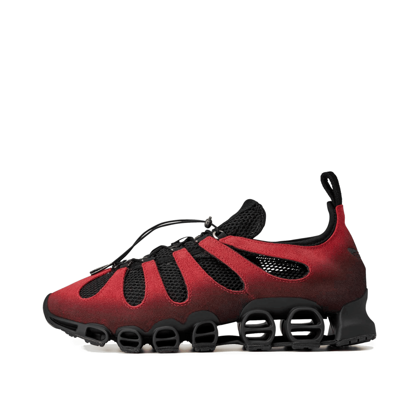 Adidas Originals x AVAVAV Megaride Cutout Suede "Core Black/Power Red" | KH9687