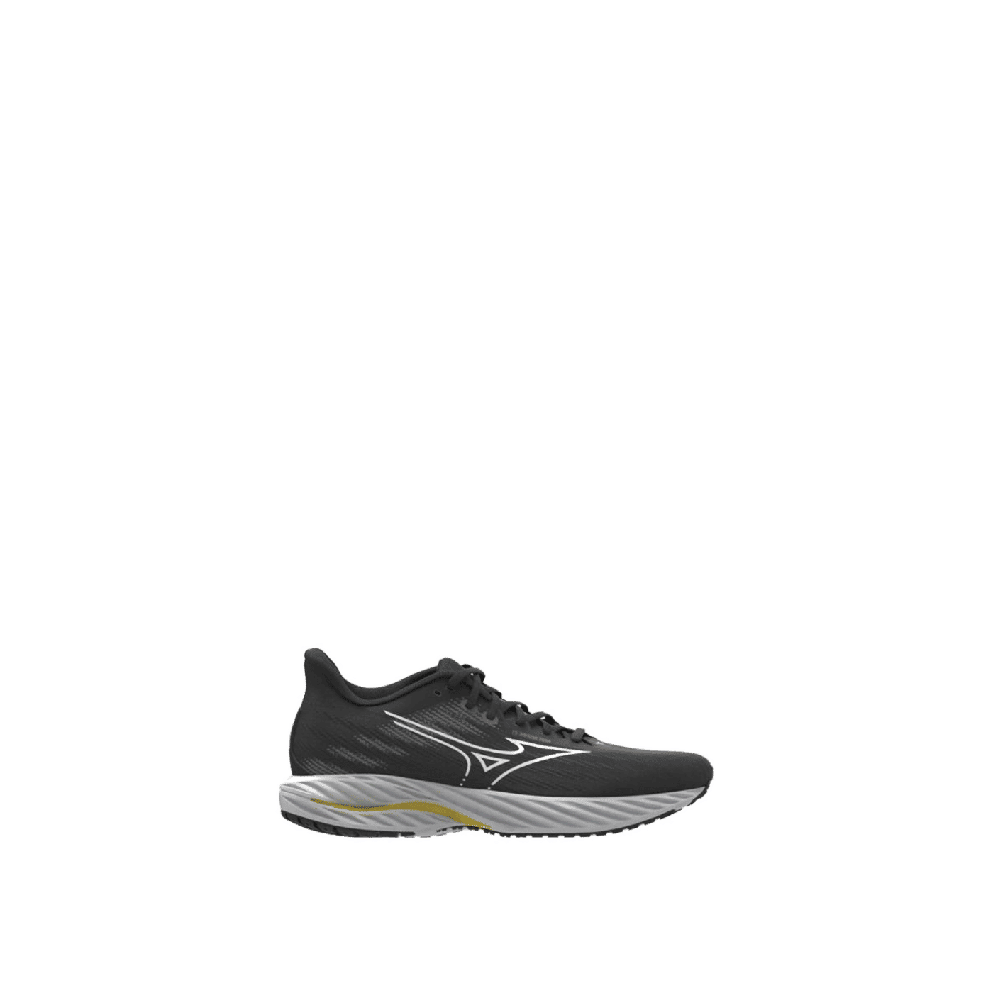 Mizuno Wave Inspire 21 "Black/White/Vibrant Yellow" | J1GC254452