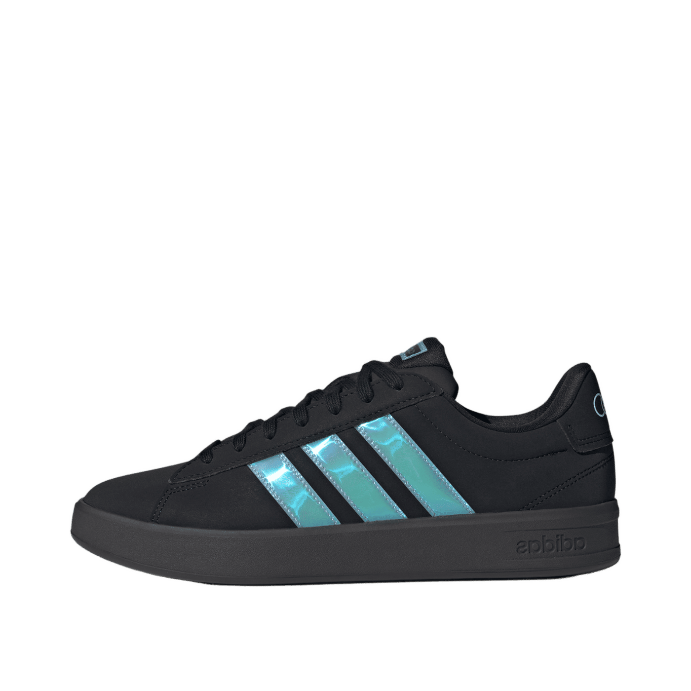 Adidas Grand Court 3.0 "Core Black / Glow Blue / Cloud White" | KJ1288