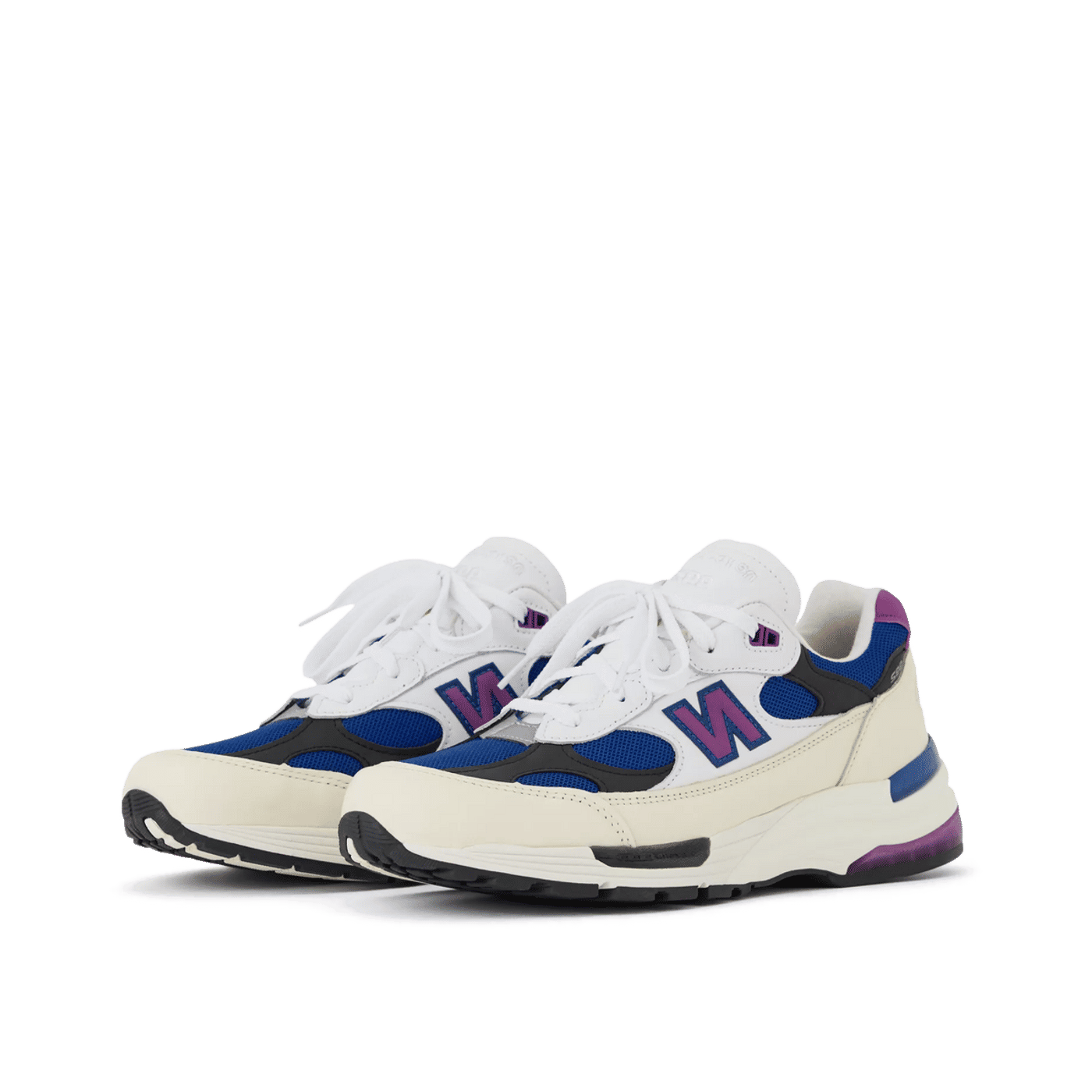 New Balance 992 Made in USA "White / Team Royal / Purple Fuchsia" | U99278L
