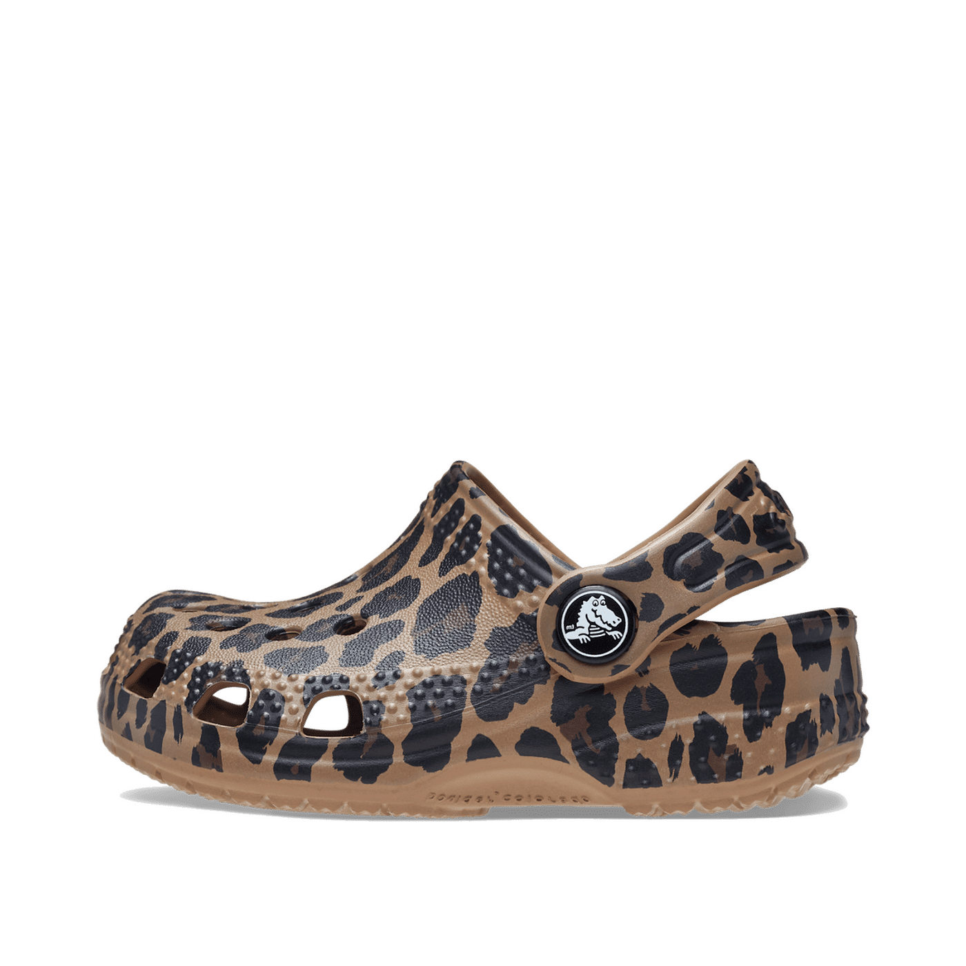Crocs Littles Animal Clog "Sepia/Leopard" | 2125172LD