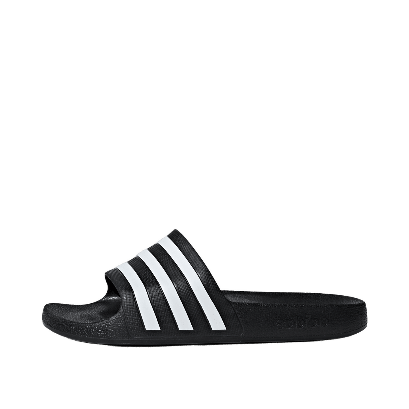Adidas Adilette Aqua Slides "Core Black / Cloud White / Core Black" | F35543