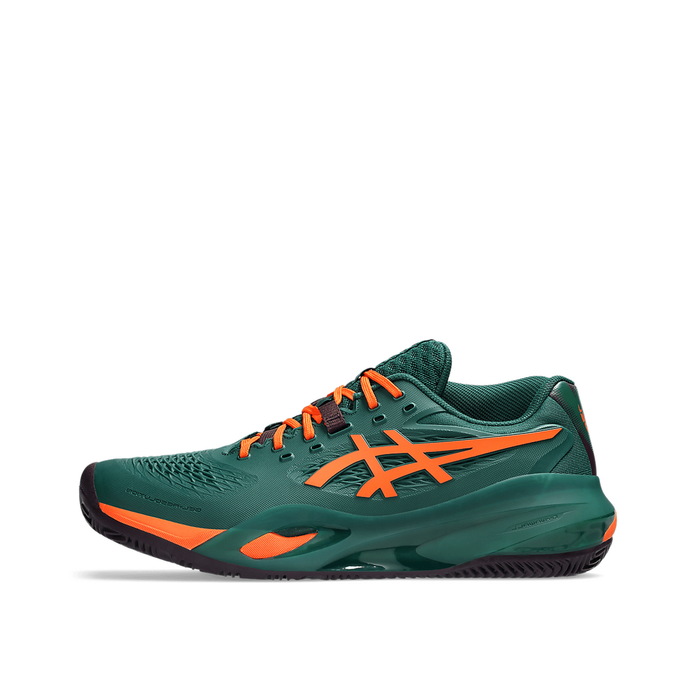 ASICS Gel-Resolution X Padel "Jewel Green/Energy Orange" | 1041A492-300