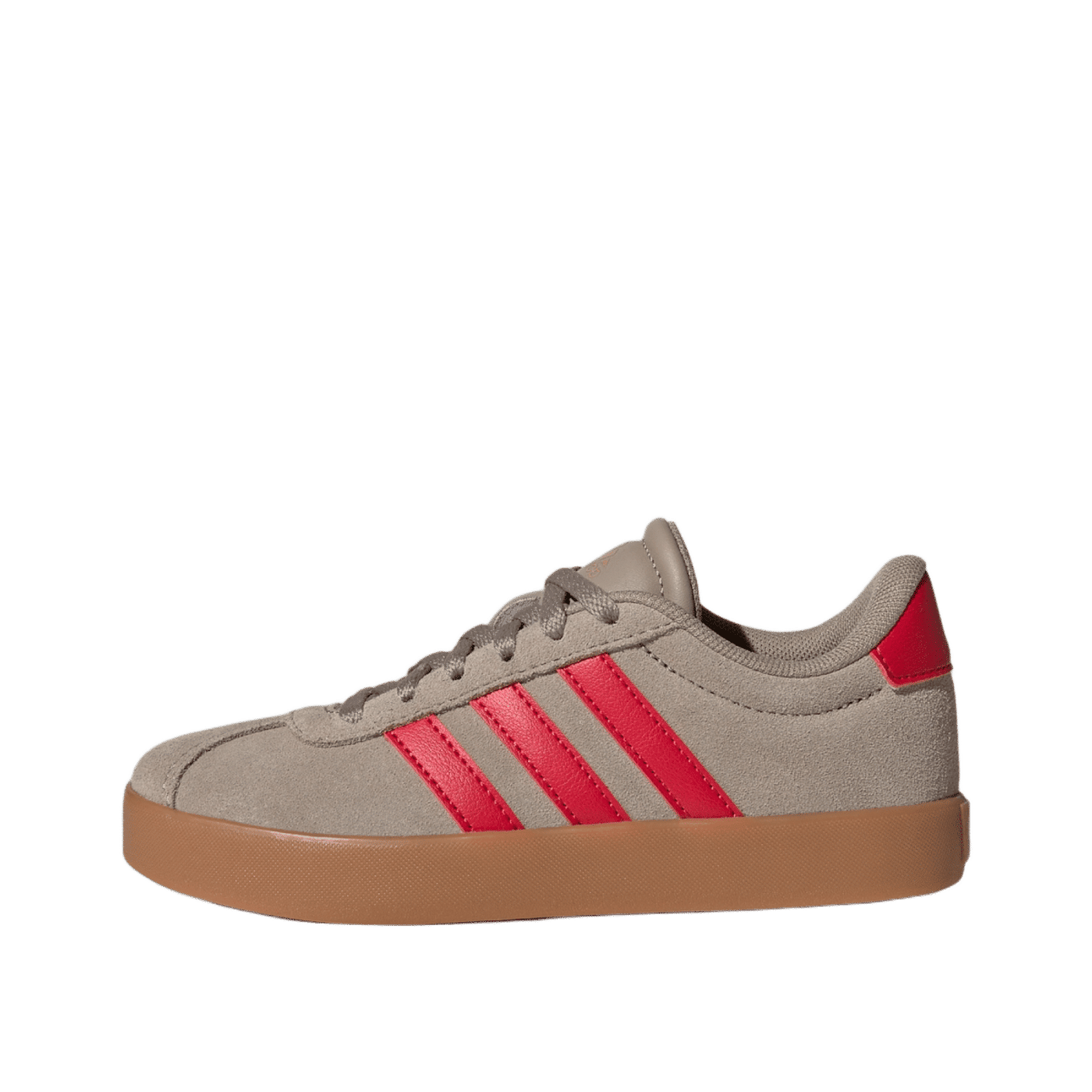 Adidas VL Court 3.0 "White Cargo / Pure Ruby / Gold Metallic" | IH3948