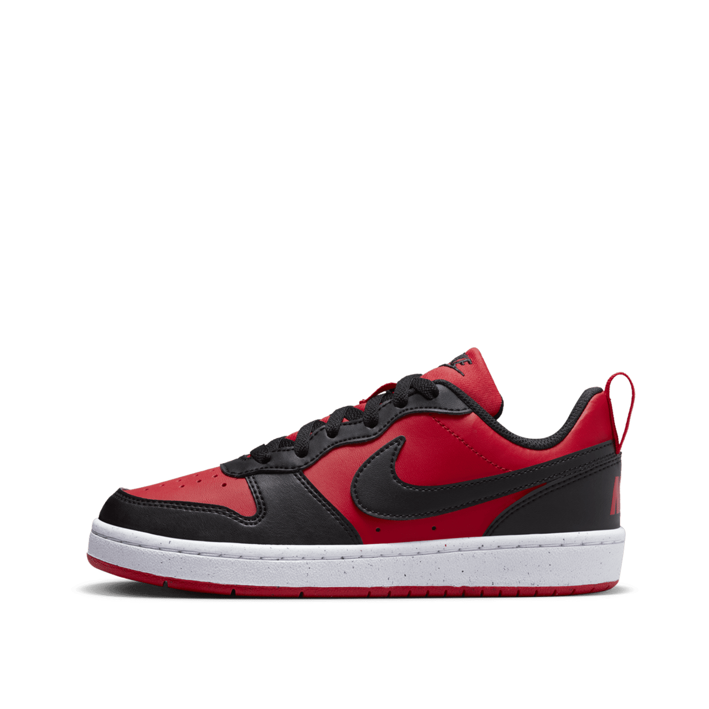 Nike Court Borough Low Recraft GS "Black/University Red" | DV5456-600