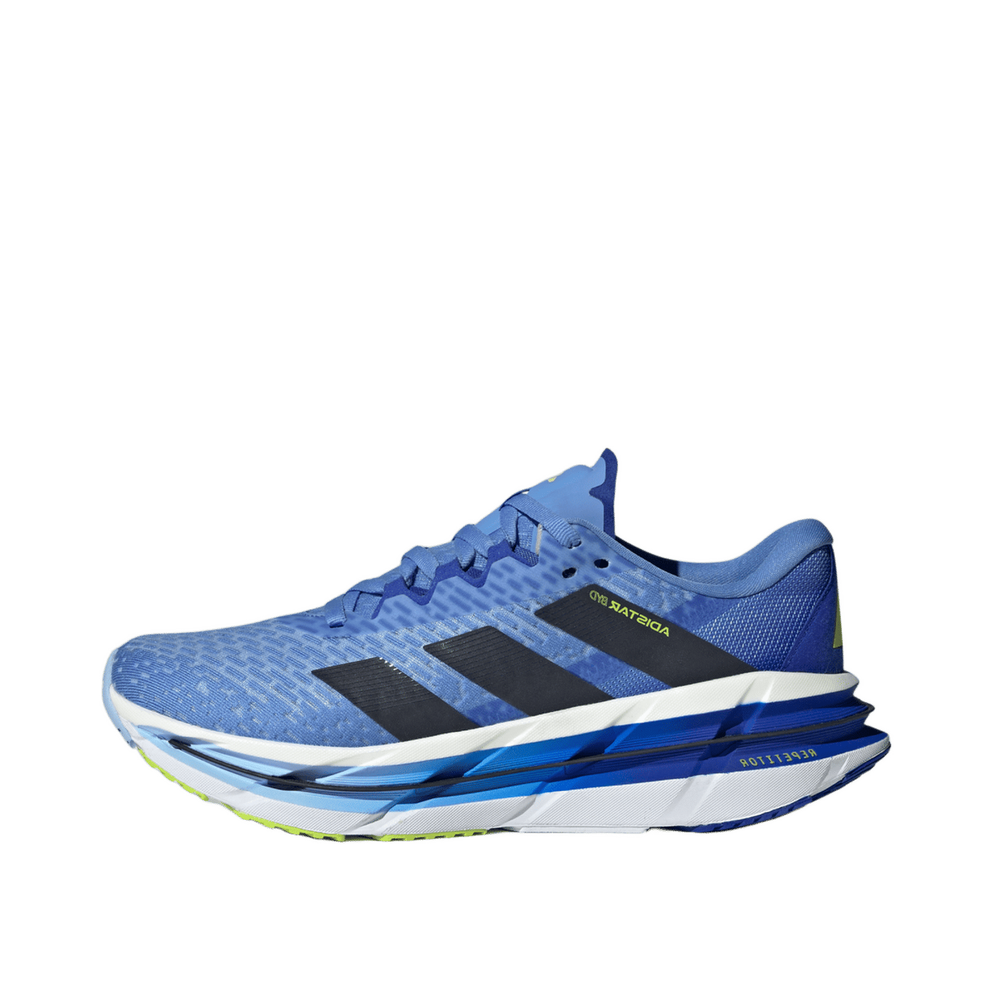 Adidas Adistar BYD "Blue Fusion / Legend Ink / Solar Slime" | JR0278