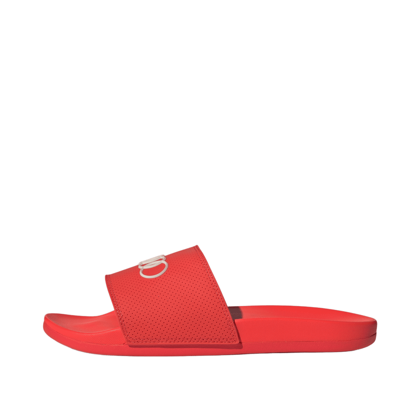 Adidas Adilette Comfort Audi Revolut F1 Team "Hi-Res Red/Chalk Pearl" Slippers | KI6083