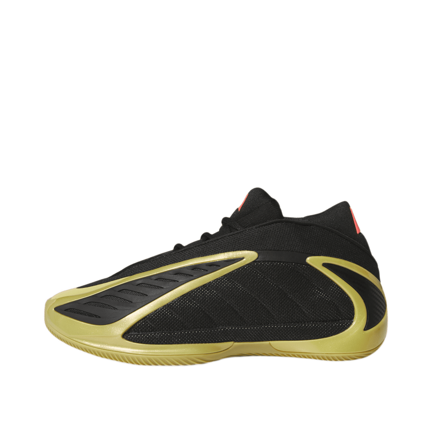 Adidas Anthony Edwards 2 "Core Black / Gold Metallic / Solar Turbo" | KJ1885