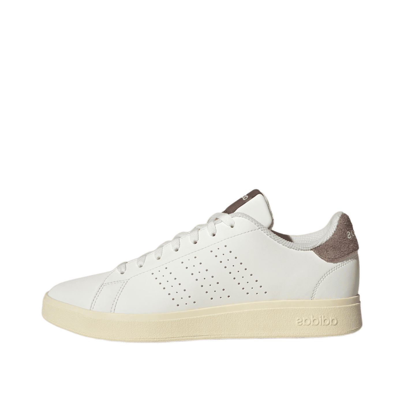 Adidas Advantage Base 2.0 "Core White / Core Black / Trace Brown" | KJ2151