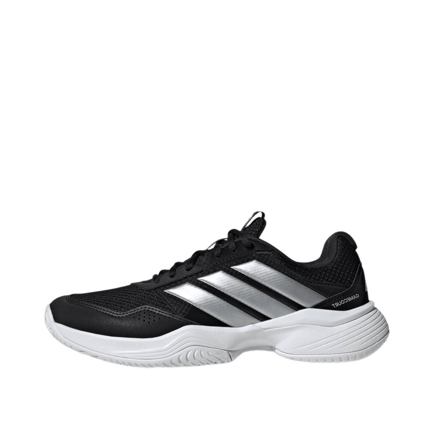 Adidas GameCourt 3 "Core Black / Silver Metallic / Cloud White" | KI3601
