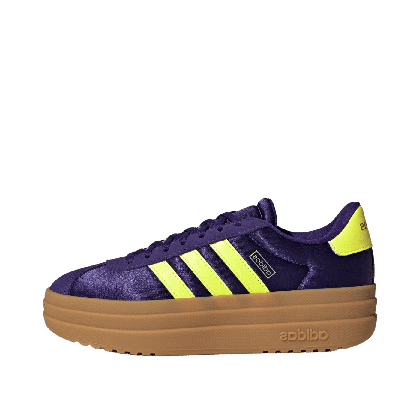 Adidas VL Court Bold "Collegiate Purple / Hi-Res Yellow / Silver Metallic" | JQ1874