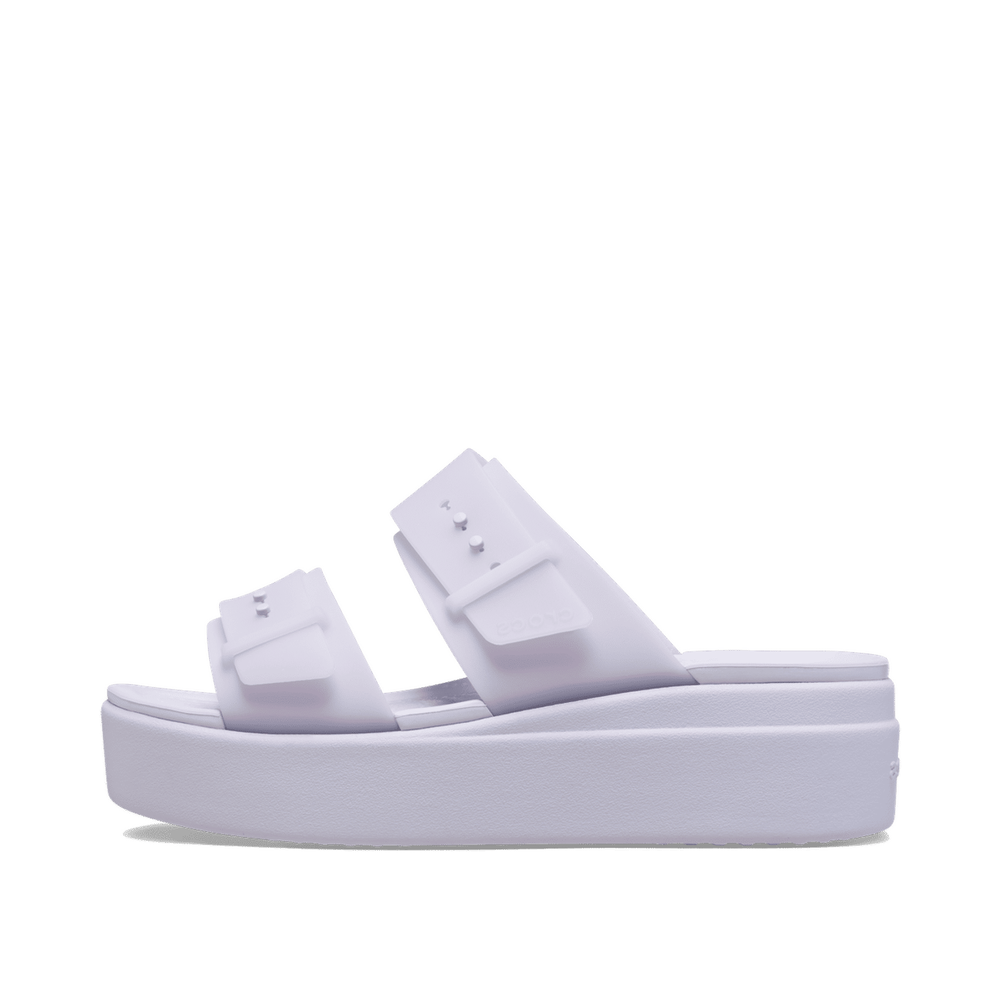 Crocs Brooklyn Buckle Frosted Low "Purple Moon" | 2109805BR