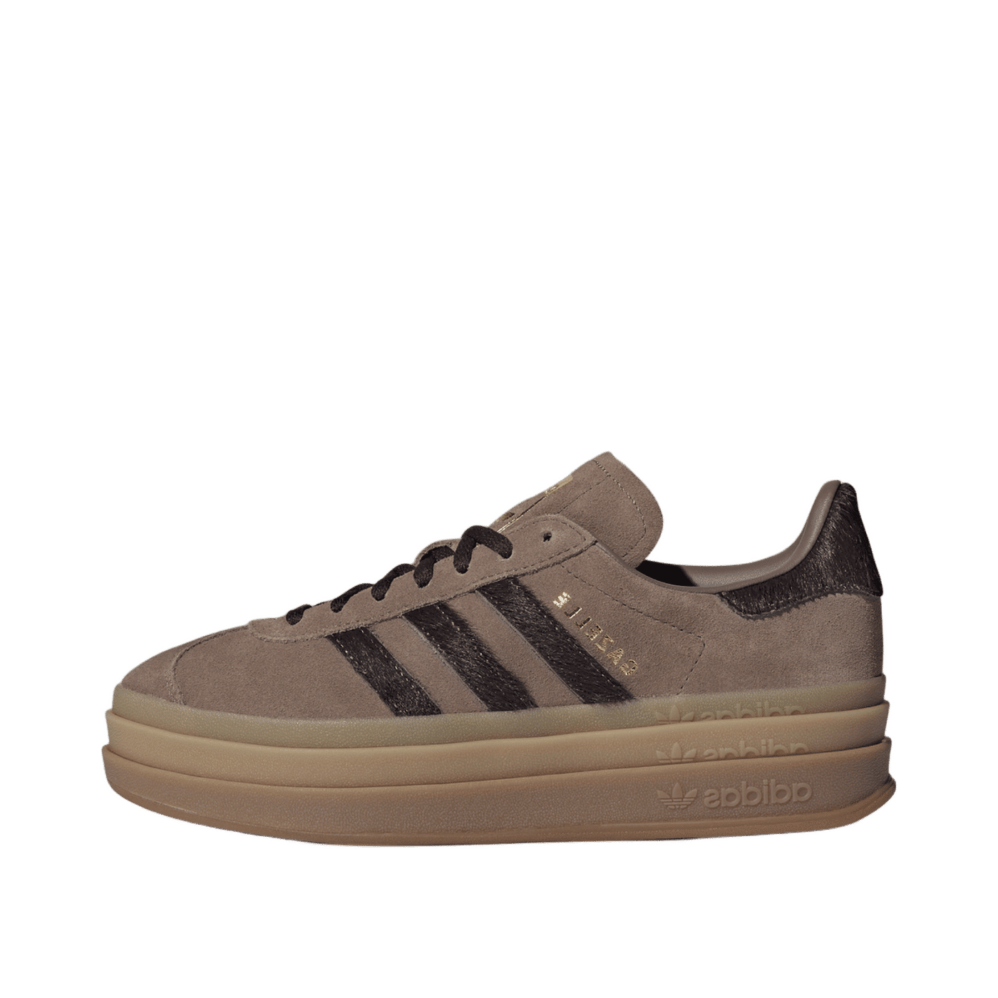 Adidas Gazelle Bold W "Earth Strata / Aura Coral / Gold Metallic" | IH4202