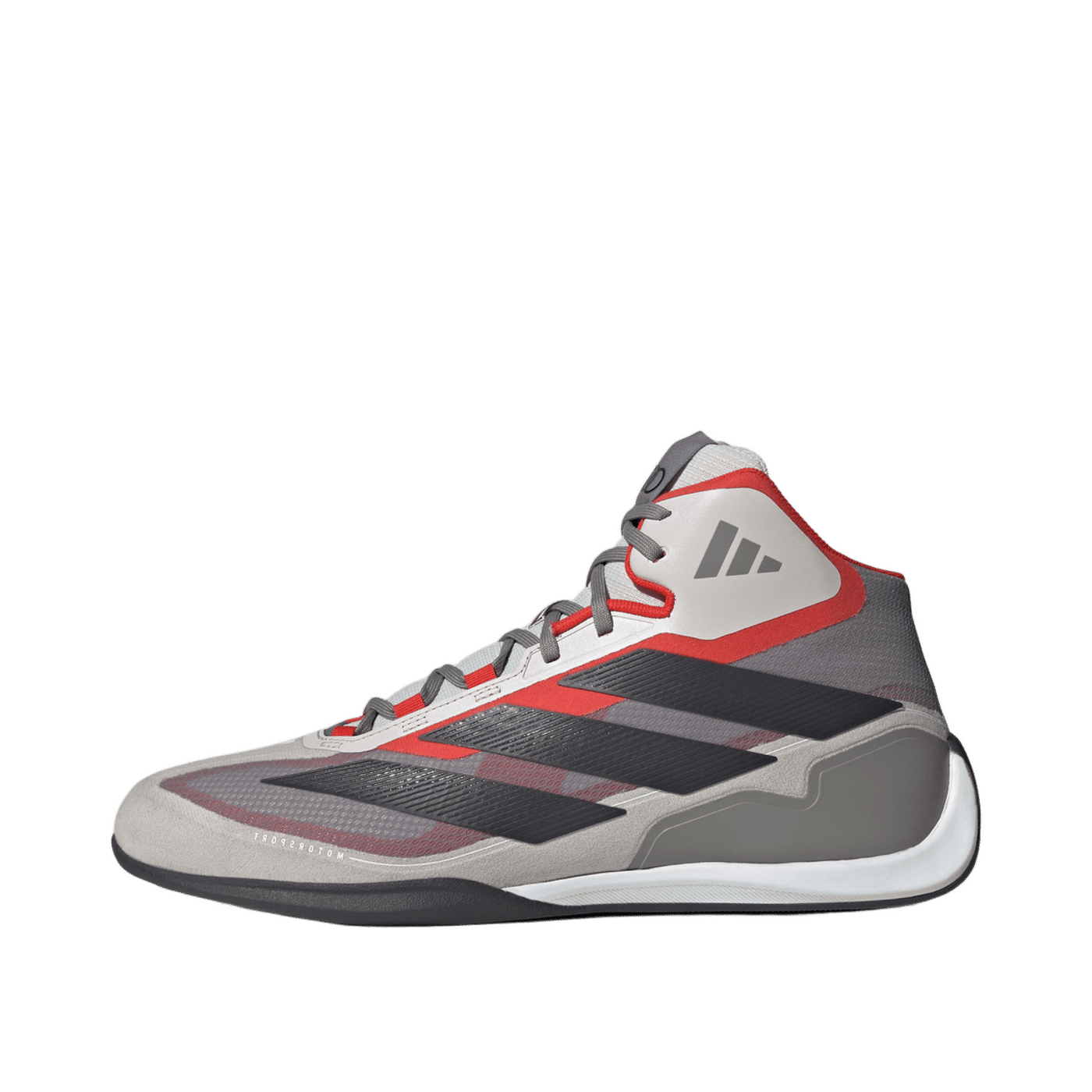Adidas Feroza Mid "Chalk Pearl / Utility Black / Hi-Res Red" | KJ6174