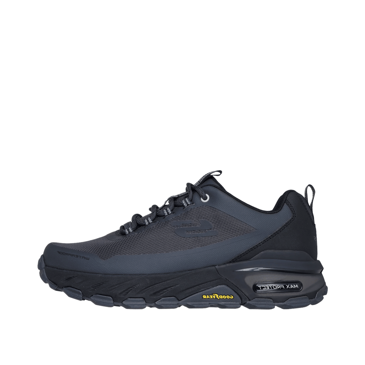 Skechers Max Protect Fast Track Waterproof "Charcoal/Black" | 237304CCBK