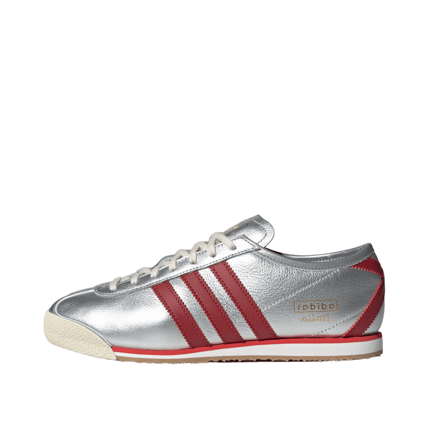 Adidas Italia 70s "Silver Metallic / Team Victory Red / Gold Metallic" | JQ6964