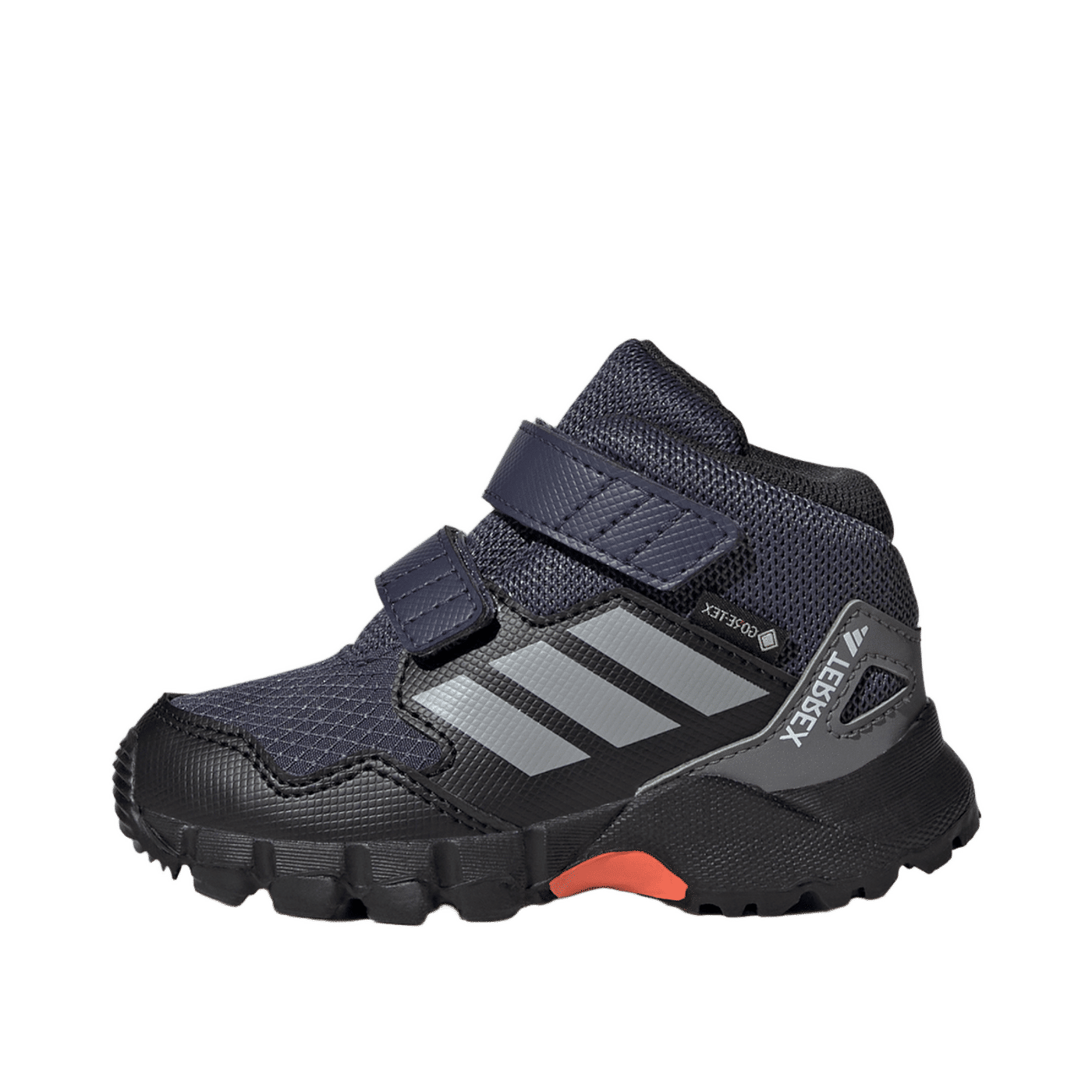 Adidas Terrex Skychaser Mid GORE-TEX Kids "Shadow Navy / Grey Three / Semi Impact Orange" | JR4056