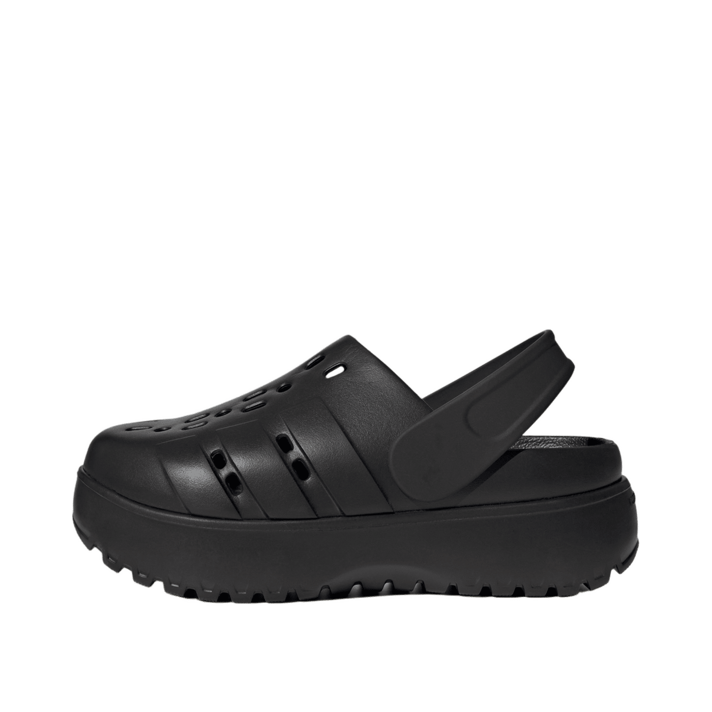 Adidas Adilette Platform Clogs "Core Black" | JP9577