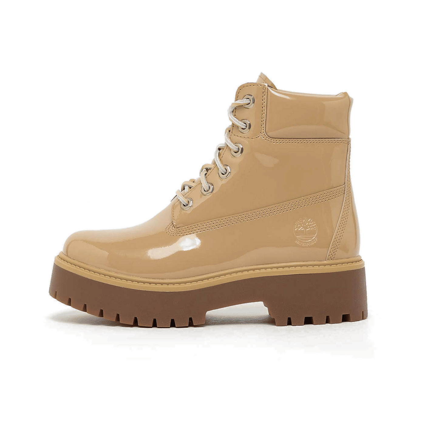 Timberland Patent Leather "Beige" | TB0A2H3CAKJ