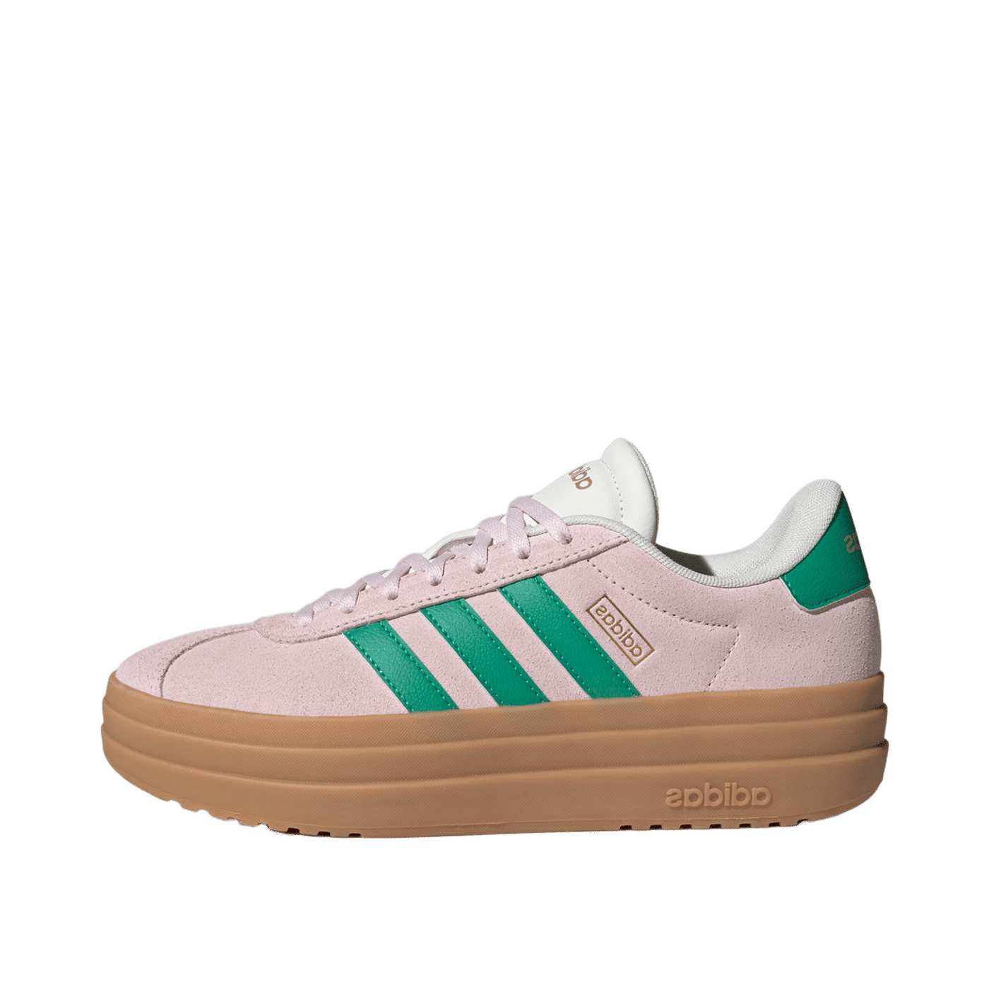 Adidas VL Court Bold "Clear Pink / Court Green / Core White" | JP6916