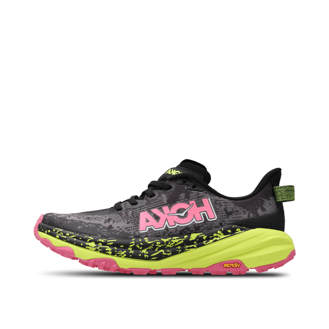 Hoka Speedgoat 6 Wmns "Black/Neon Hoka Citrus" | 1147811BNNH
