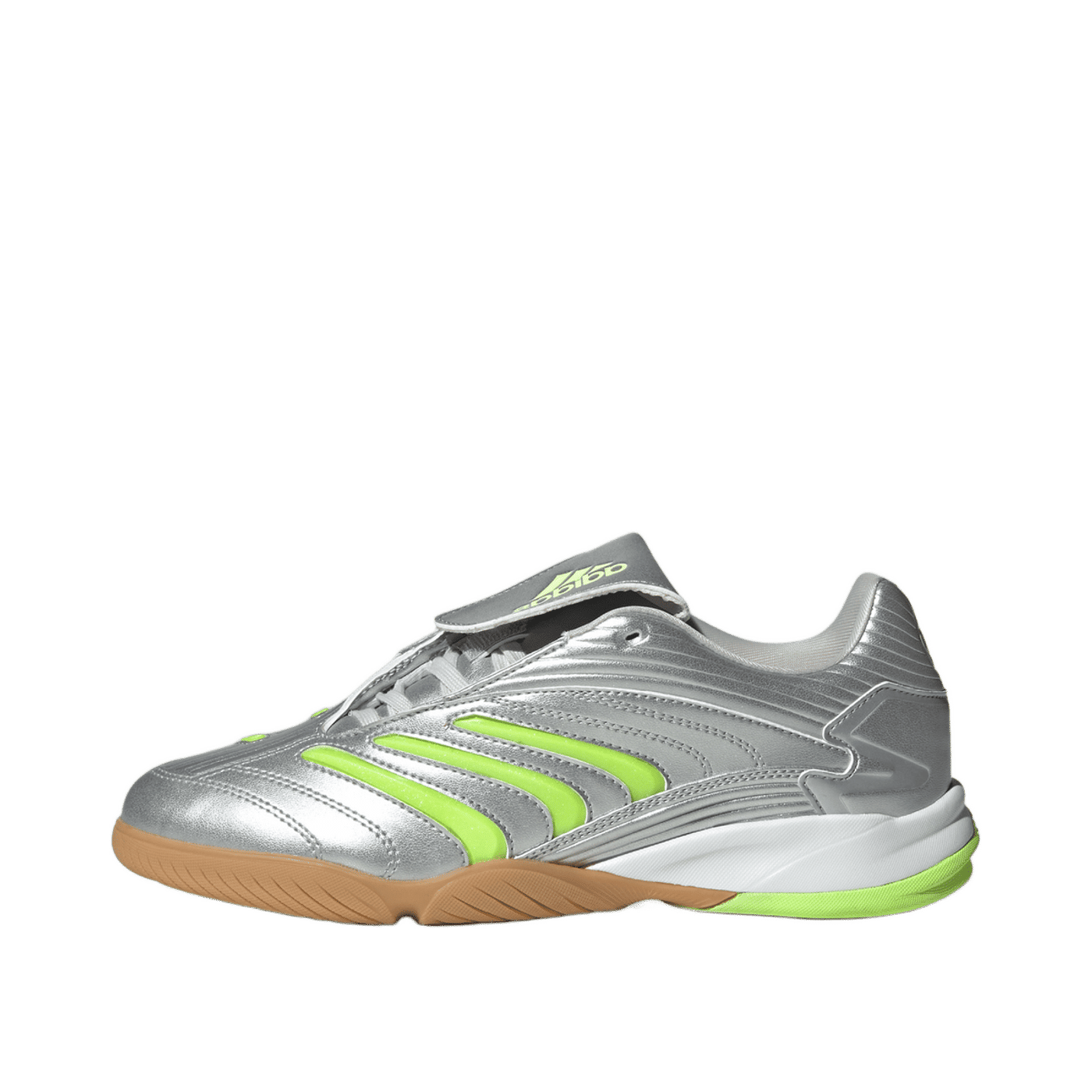 adidas Originals Predator Sala "Silver Metallic / Signal Green / Cloud White" | JR1636