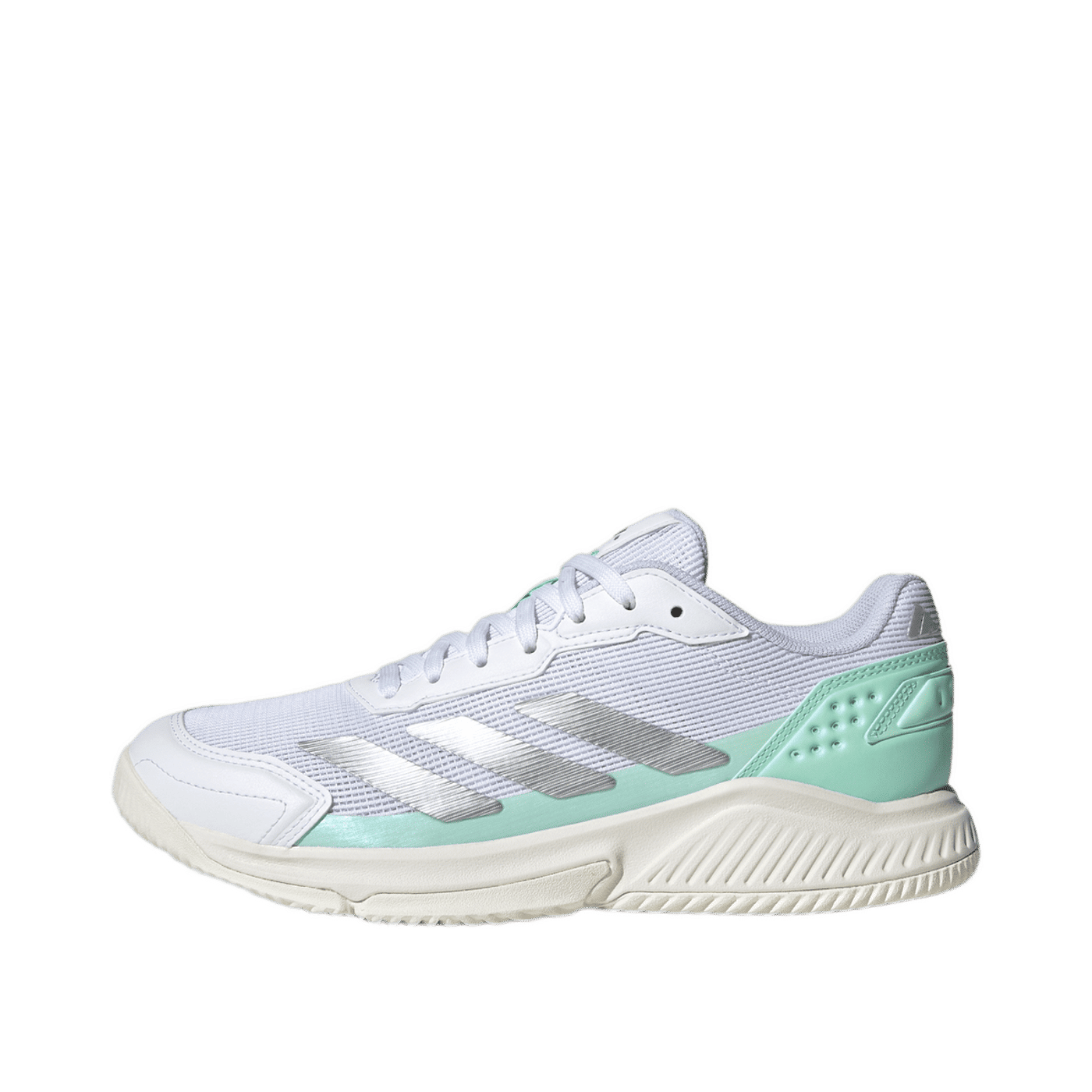 Adidas Courtquick "Cloud White / Silver Metallic / Clear Mint" | KI3592