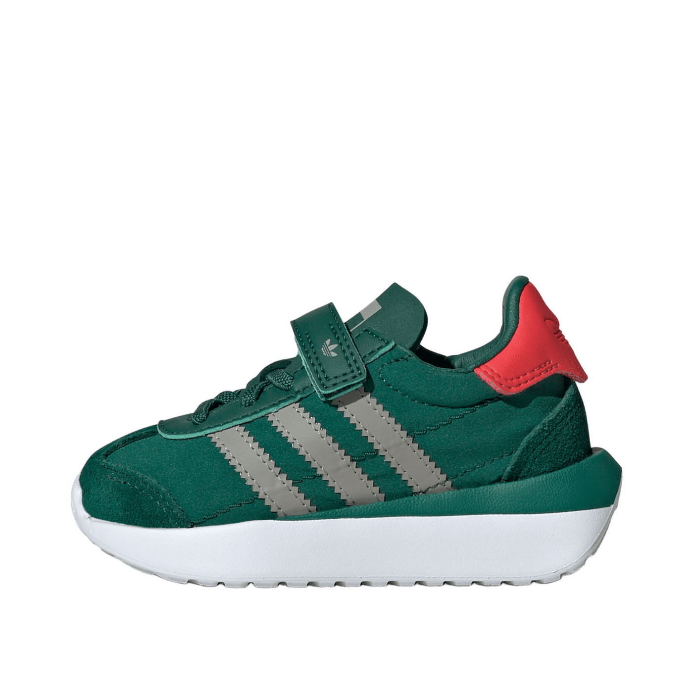 Adidas Country XLG Kids "Collegiate Green / Silver Pebble / Bright Red" | IF6157