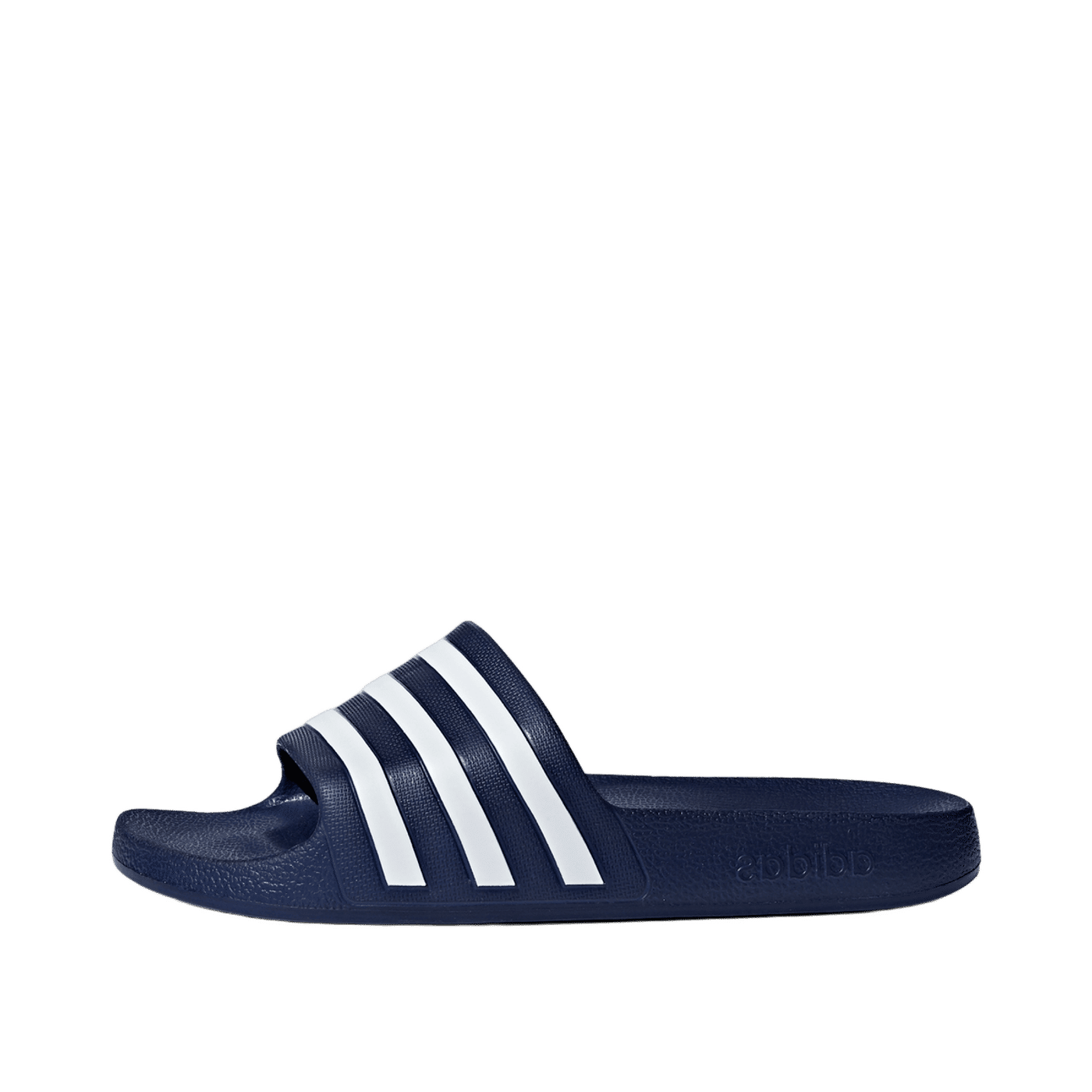 Adidas Adilette Aqua Slides "Dark Blue / Cloud White / Dark Blue" | F35542