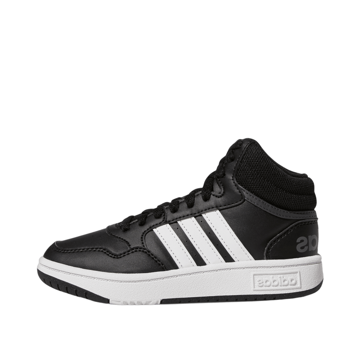 Adidas Hoops Mid "Core Black / Cloud White / Grey Six" | GW0402