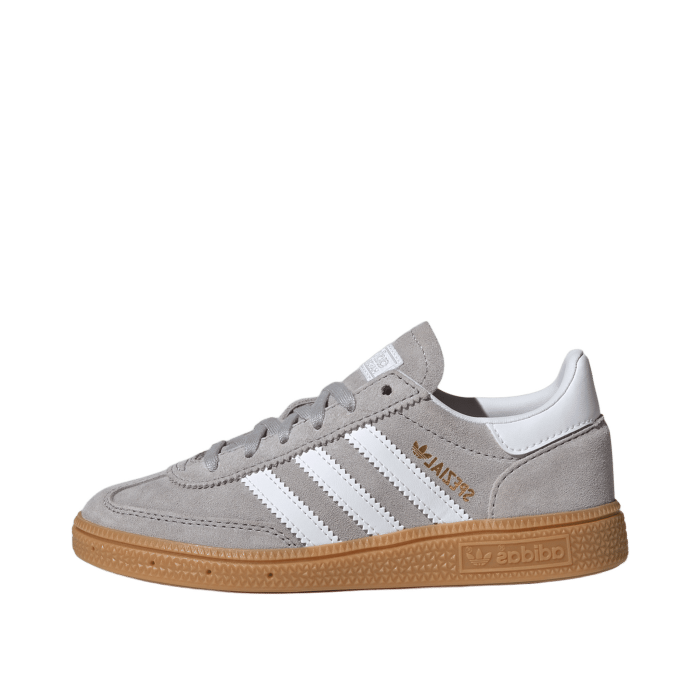 Adidas Handball Spezial Kids "Grey Two / Cloud White / Gum" | JP9572
