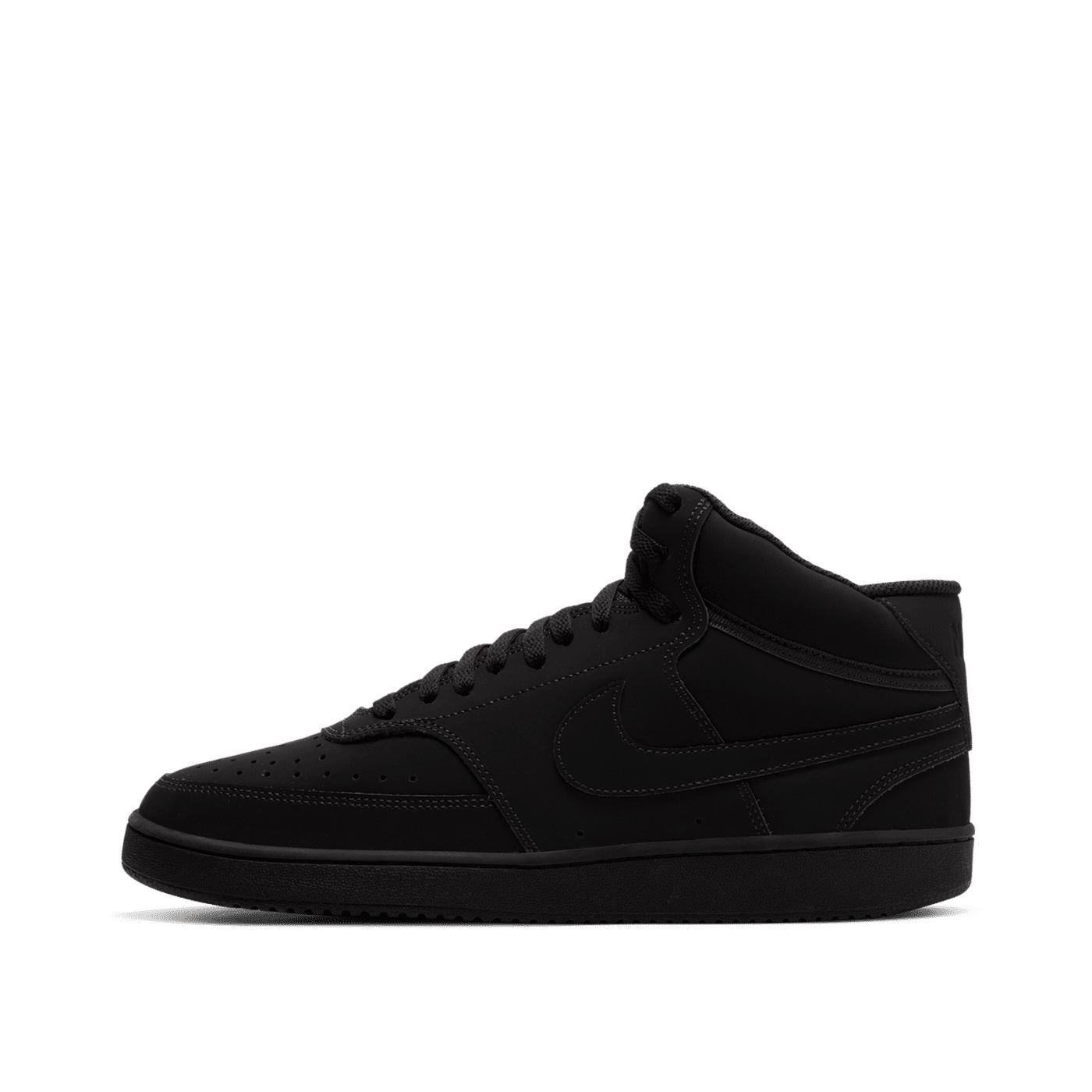 Nike Court Vision Mid "Triple Black" | CU6620-001