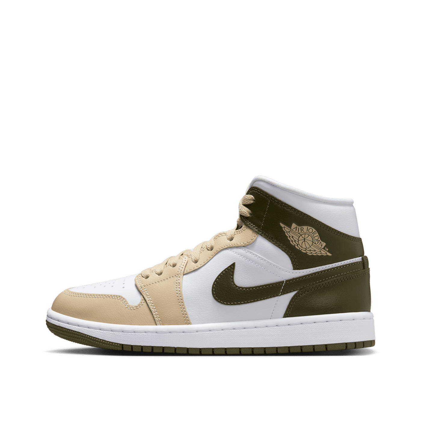Air Jordan 1 Mid Wmns "White" | BQ6472-120