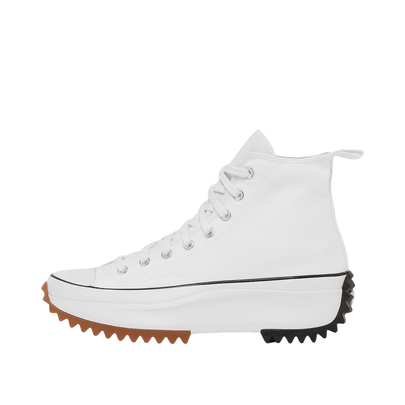 Converse Run Star Hike Hi "White/Black/Gum" | 166799C