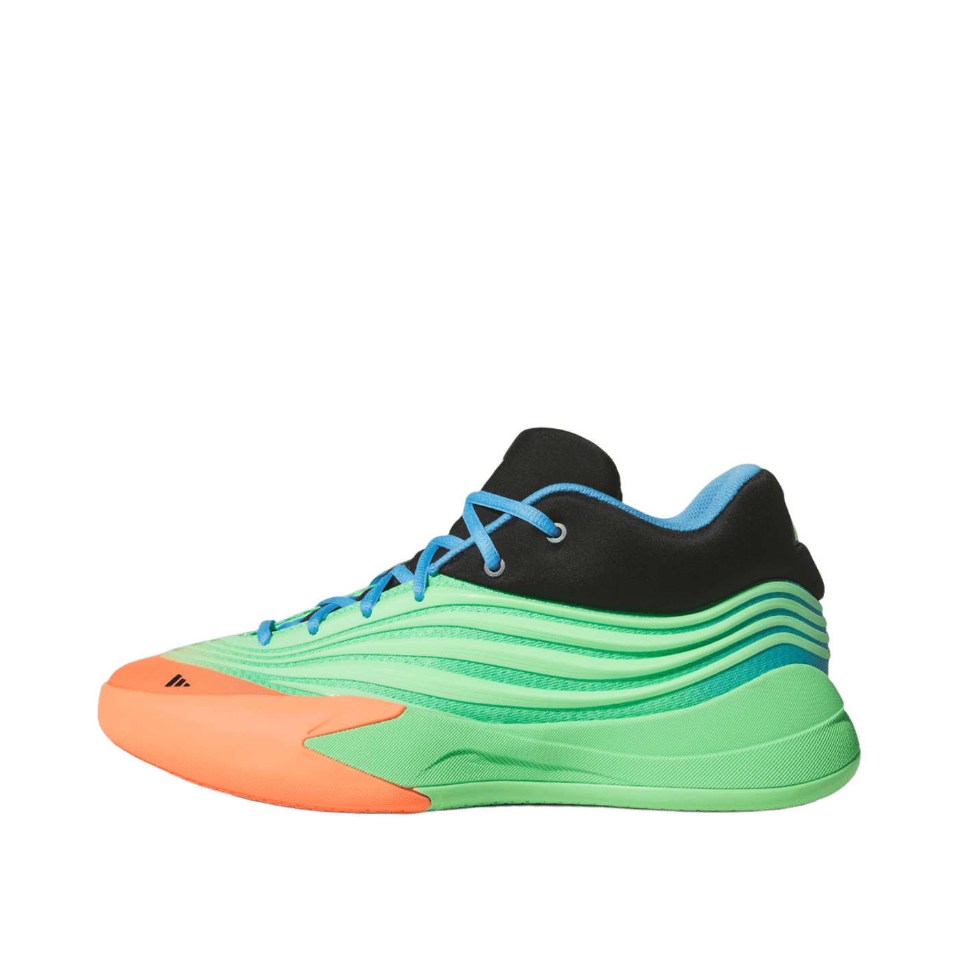 Adidas Dame X "Lime Burst / Signal Coral / Blue Burst" | KI5949